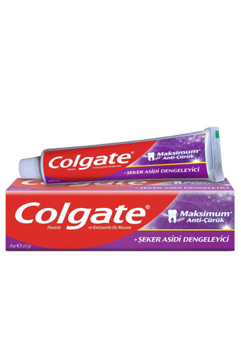 Colgate Maksimum Anti Çürük Diş Macunu 75 ml nin resmi