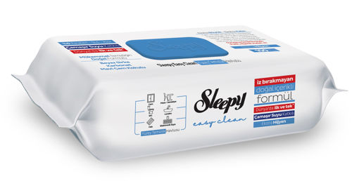 Sleepy Yüzey Temizlik Havlusu Çamaşır Sulu 100 Adet nin resmi