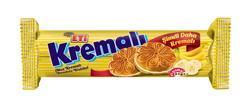 Eti Kremalı Muzlu Bisküvi 61 Gr nin resmi