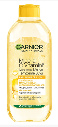 Garnier Micellar C Vitamini Kusursuz Makyaj Temizleme Suyu 400 Ml nin resmi