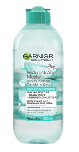 Garnier Hyaluronik Aloe Micellar Kusursuz Makyaj Temizleme Suyu 400 Ml nin resmi