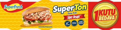 SuperFresh Tuna Fish Ton Balığı 4*75 Gr nin resmi