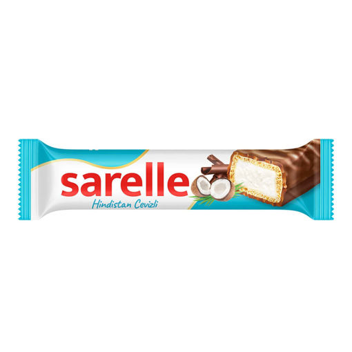 Sarelle Hindistan Cevizli Gofret 33 Gr nin resmi