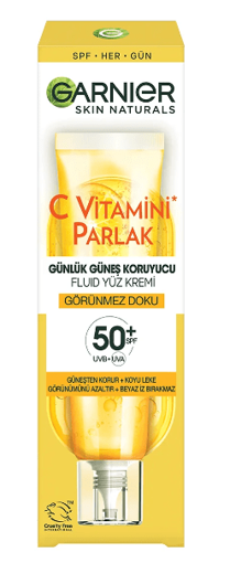 Garnier C Vitamini Günlük Güneş Koruyucu Yüz Kremi nin resmi