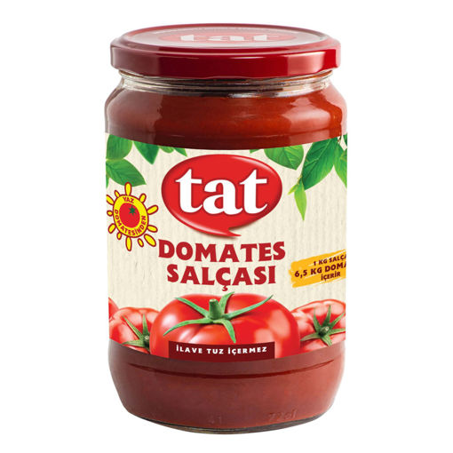 Tat Domates Salçası (Cam) 710 Gr nin resmi