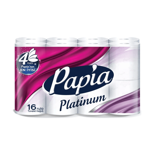 Papia 4 Katlı Tuvalet Kağıdı 16'lı nin resmi