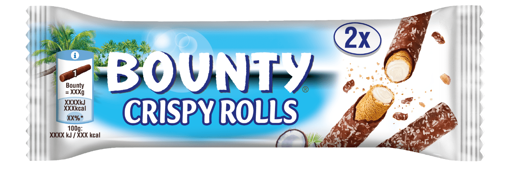 Bounty CrispyRolls Gofret 23,4g nin resmi