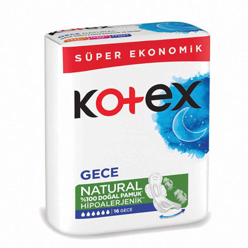 Kotex Ultra Süper Ekonomik Gece Hijyenik Ped 16'lı nin resmi