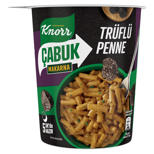 Knorr Trüflü Penne Çabuk Bardak Makarna 65 GR nin resmi