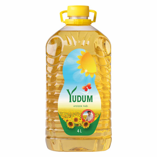 Yudum Ayçiçek Yağı 4 Lt nin resmi