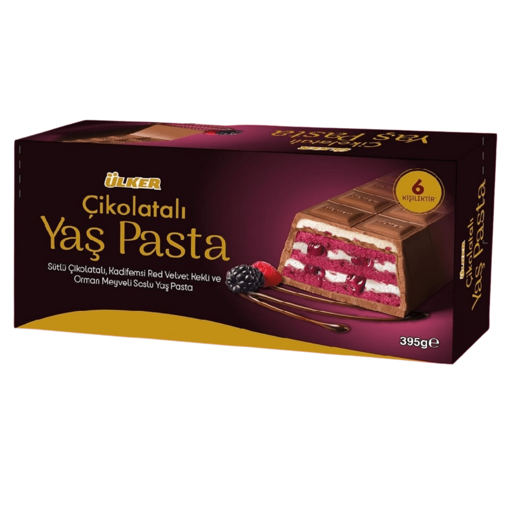 Ülker Kutu Orman Meyveli Tablet Yaş Pasta 395 Gr nin resmi