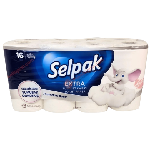 Selpak Extra Pamuksu Doku Tuvalet Kağıdı 16'Lı nin resmi