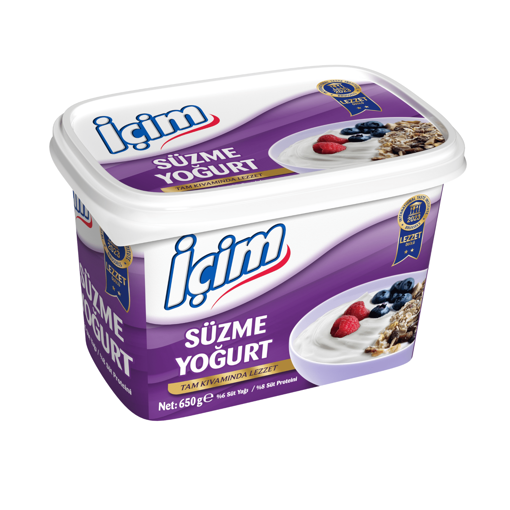 İçim Süzme Yoğurt 650 Gr nin resmi