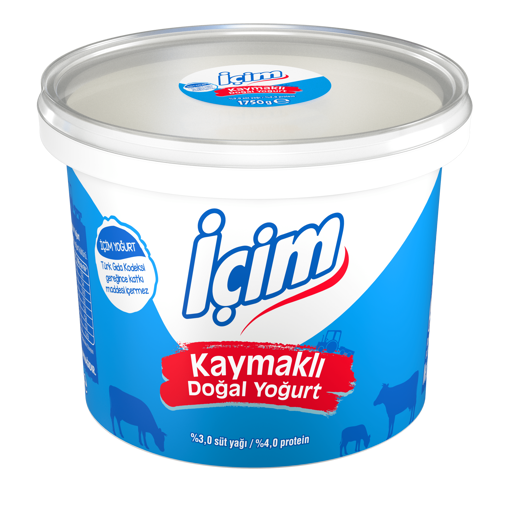İçim Kaymaklı Yoğurt 1750 Gr nin resmi