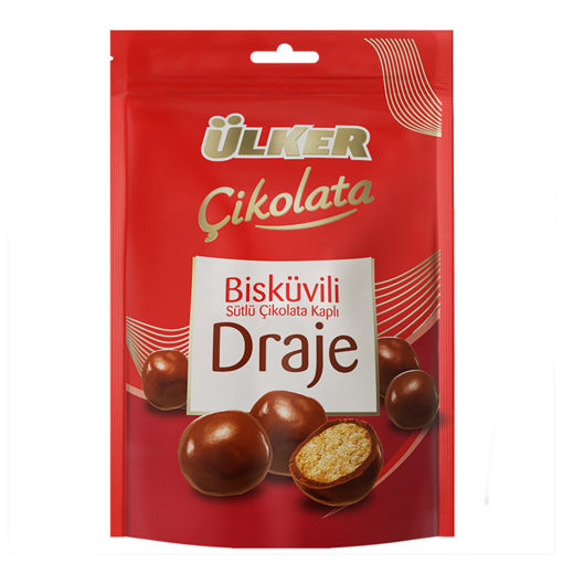 Ülker Bisküvili Draje Çikolata 67 Gr nin resmi