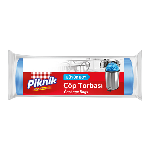 Piknik Büyük Boy Çöp Torbası nin resmi
