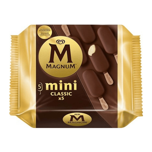 Algida Magnum Mini Classic 5'li 275 Ml nin resmi