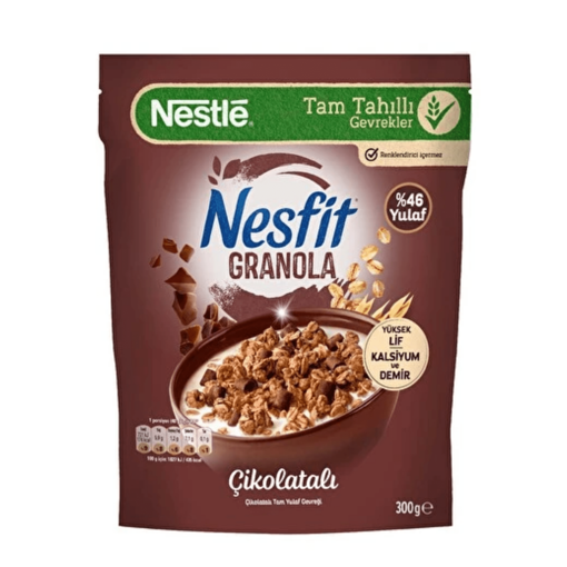 Nestle Granola Çikolatalı 300 Gr nin resmi