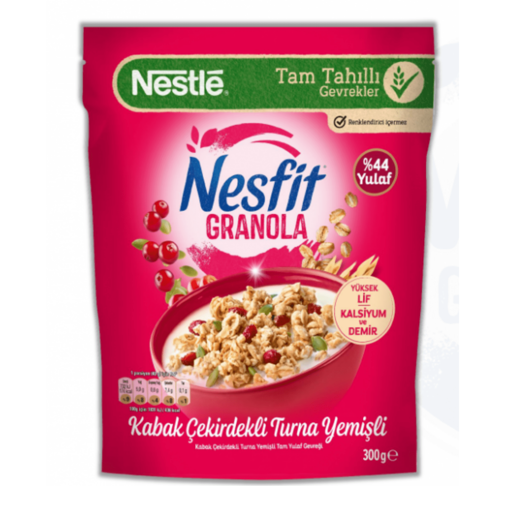 Nestle Granola Kabak Çekirdekli Ve Turna Yemişli 300 Gr nin resmi