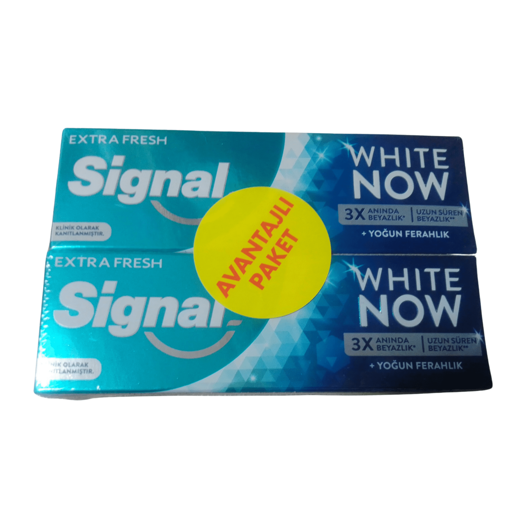 Signal White Now Diş Macunu 50 Ml 50 Ml + White Now Diş Macunu 50 Ml nin resmi