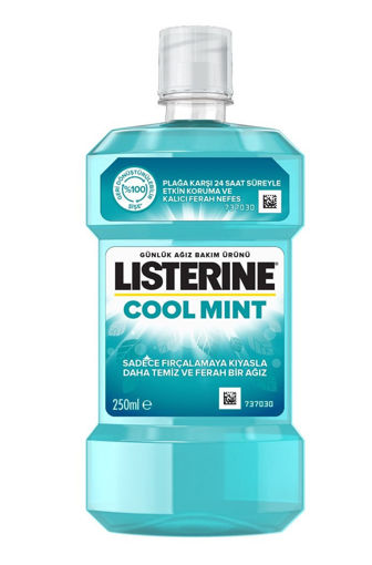 Listerine Cool Mint Nane Aromalı Ağız Bakım Suyu 250 Ml nin resmi