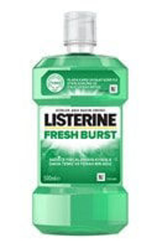 Listerine Fresh Burst Ferah Nane Ağız Bakım Suyu 500 Ml nin resmi