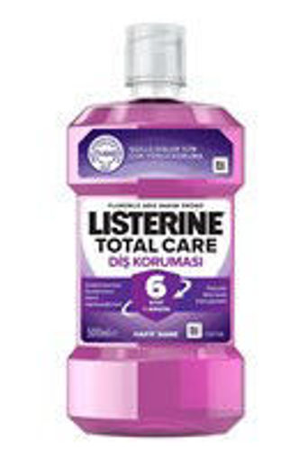 Listerine Total Care Hafif Nane Aromalı Ağız Bakım Suyu 500 Ml nin resmi