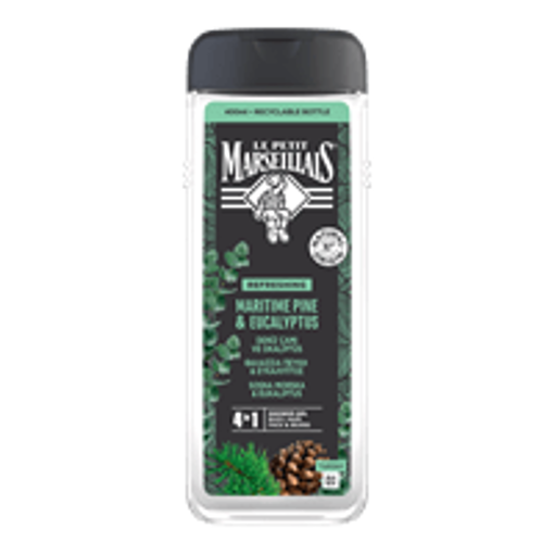 Le Petit Marseillais Lpm Men Deniz Çamı&Okaliptus Duş Jeli 400 Ml nin resmi