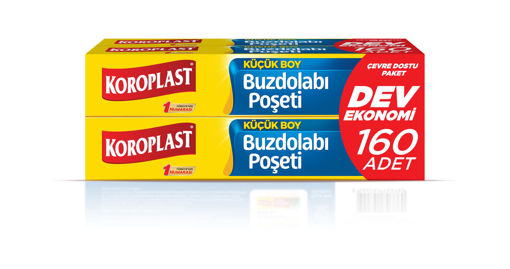 Koroplast Dev Ekonomik Küçük Buzdolabı Poşeti 160'lı nin resmi