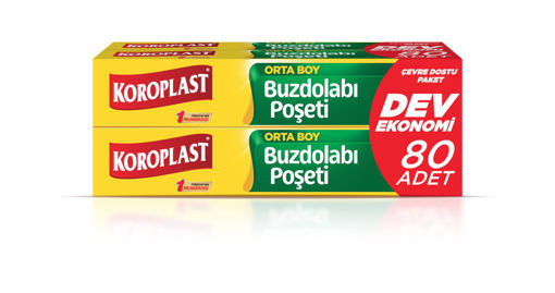 Koroplast Dev Ekonomik Orta Buzdolabı Poşeti 80'li nin resmi