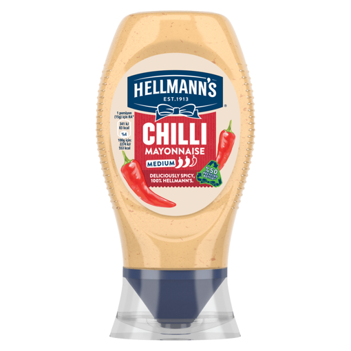 Hellmann's Acılı Mayonez 230 Gr nin resmi