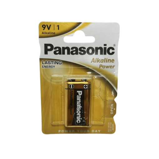 Panasonic Power 9 Volt Alkalin Pil Tekli nin resmi