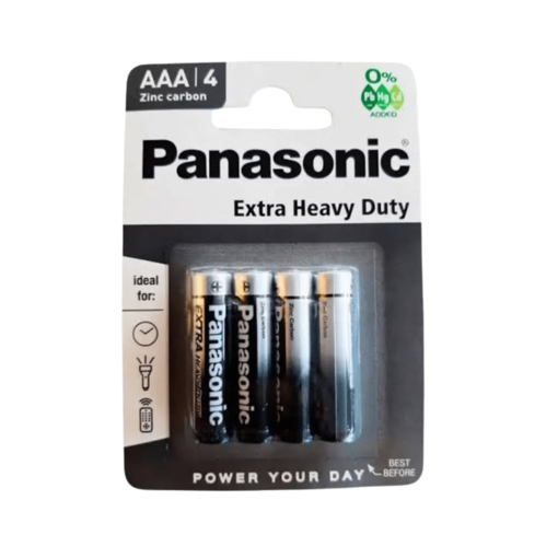 Panasonic Manganez AAA İnce Pil 4'lü nin resmi