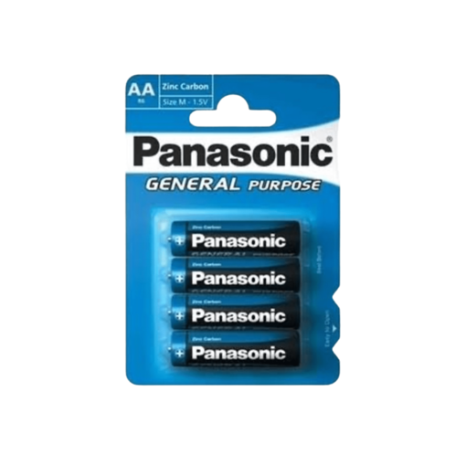 Panasonic Manganez AA Kalem Pil 4'lü nin resmi