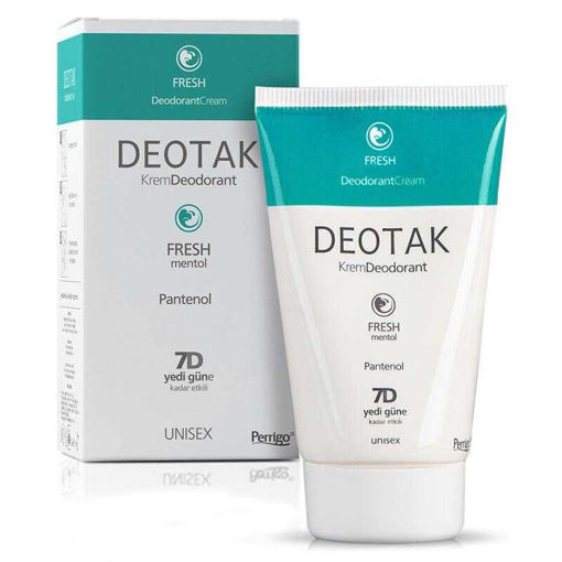 Deotak Fresh Krem Deodorant 35 Ml nin resmi