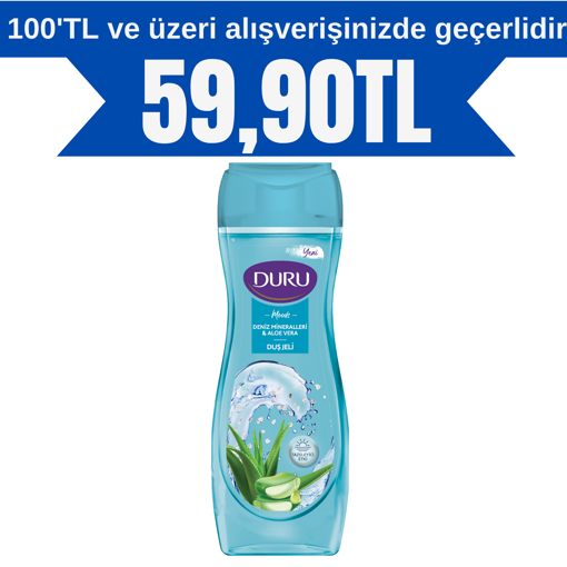 Duru Moods Deniz Mineralleri ve Aloe Vera Özlü Duş Jeli 450 Ml nin resmi