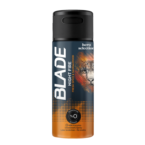 Blade Star Night Fire Deodorant 150 Ml nin resmi