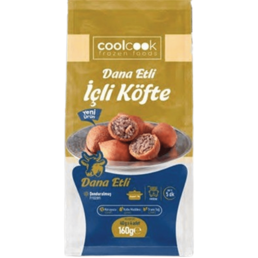 Coolcook Dana Etli İçli Köfte 160 Gr (4*40 Gr) nin resmi