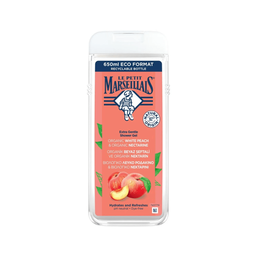 Le Petit Marseillais Lpm Beyaz Şeftali & Nektarin Duş Jeli 650 ml nin resmi
