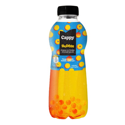 Cappy Bubble Ananas&Mango Aromalı İçecek 330 Ml nin resmi