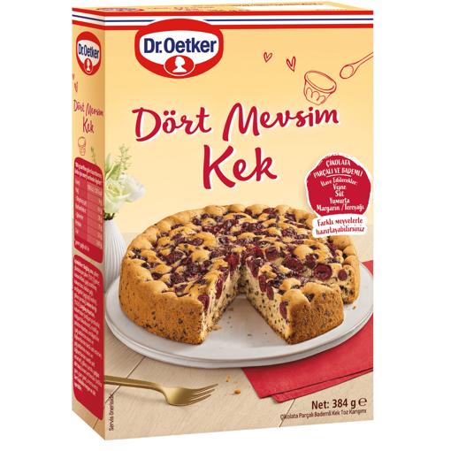 Dr. Oetker Dört Mevsim Kek 384 Gr nin resmi