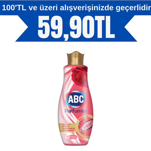 ABC Kolay Ütü Parfumia Konsantre Yumuşatıcı 1200 Ml nin resmi