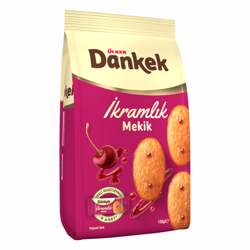 Dankek Mekik Mini Kek Vişneli 135 Gr nin resmi