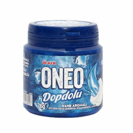 Oneo Nane Aromalı Dolgulu Draje Sakız 76 Gr nin resmi