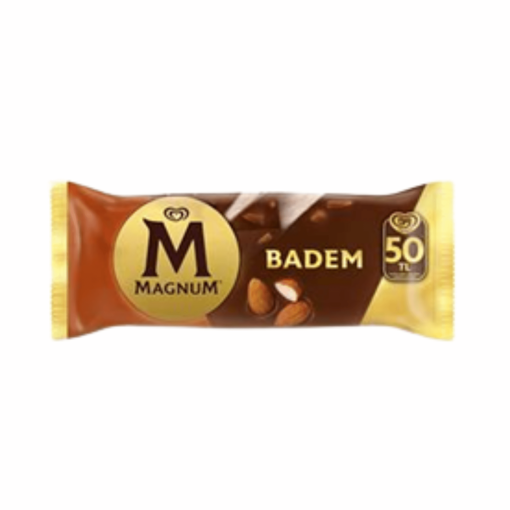Algida Magnum Bademli 85 Ml nin resmi