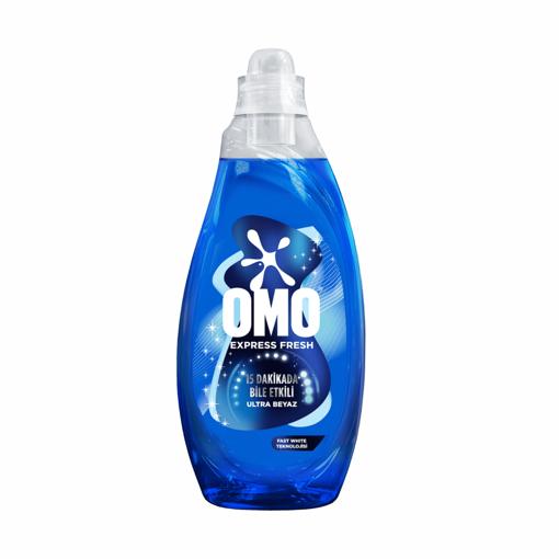 Omo Express Fresh Ultra Beyaz Sıvı Deterjan 1480 Ml nin resmi