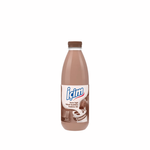 İçim Çikolatalı Pastörize Süt 1 Lt nin resmi