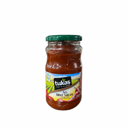 Tukaş Acı Biber Salçası 350 Gr nin resmi