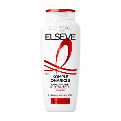 L'Oréal Paris Elseve Komple Onarıcı 5 Yapılandırıcı Bakım Şampuanı 300 ml nin resmi