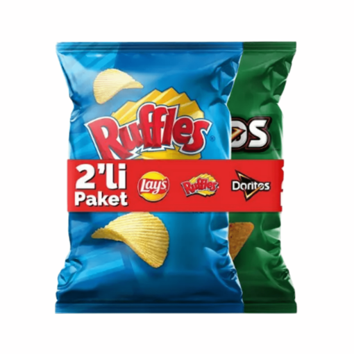 Lay's Ruffles Doritos İkili Paket 149 Gr nin resmi
